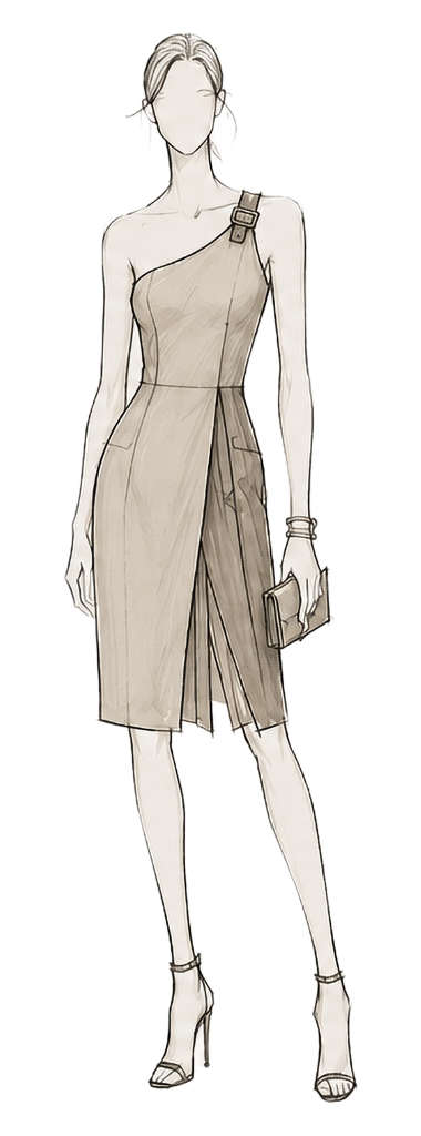 Circular Modular Office-to-Evening Wear — Event Wear (AI-generated concept visualization)