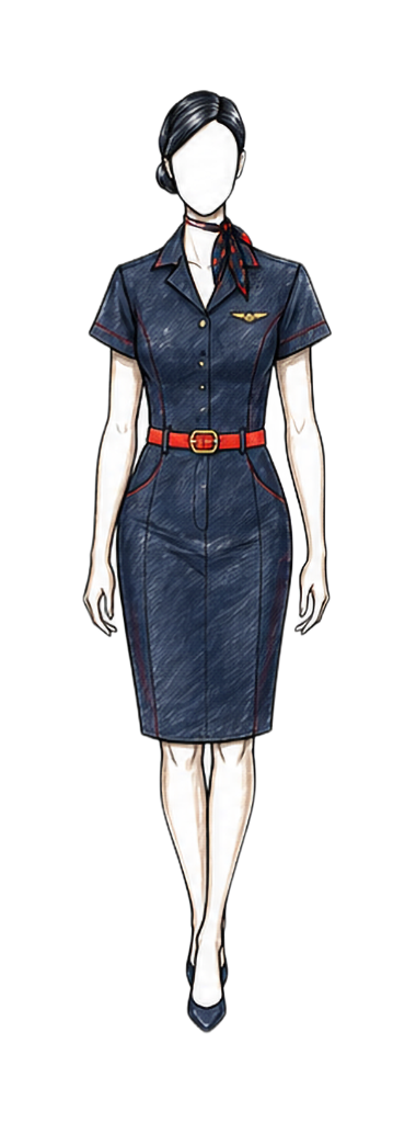 Climate Adaptive Workwear — Summer (AI-generated concept visualization)