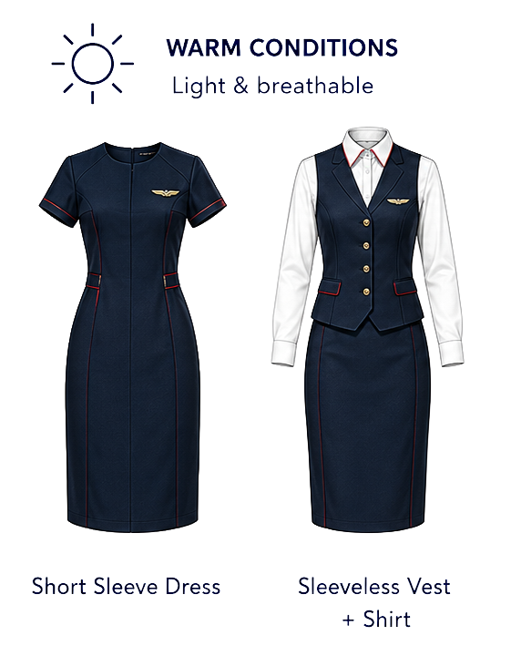 Climate Adaptive Workwear (AI-generated concept visualization)